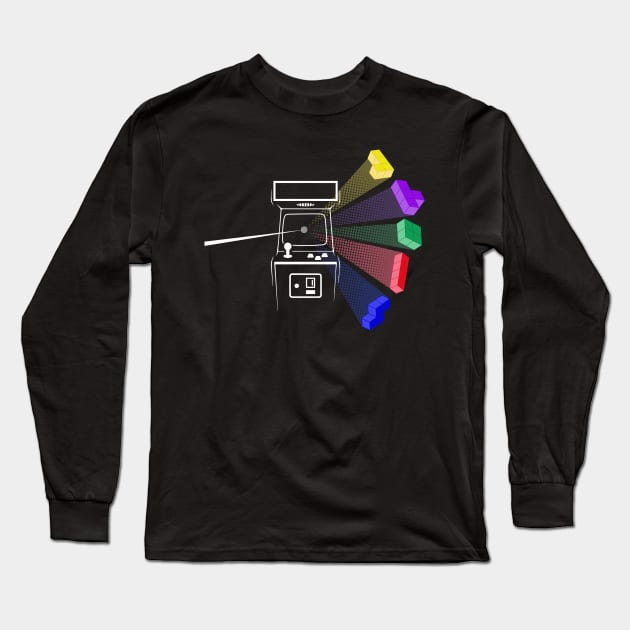 Tetris Floyd Long Sleeve T-Shirt by GualdaTrazos